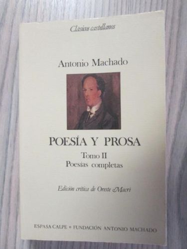 Portada del libro de POESÍA Y PROSA. TOMO II. Poesías Completas