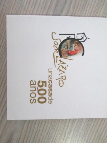 Portada del libro de SAN LÁZARO. UNA CASA DE 500 AÑOS.