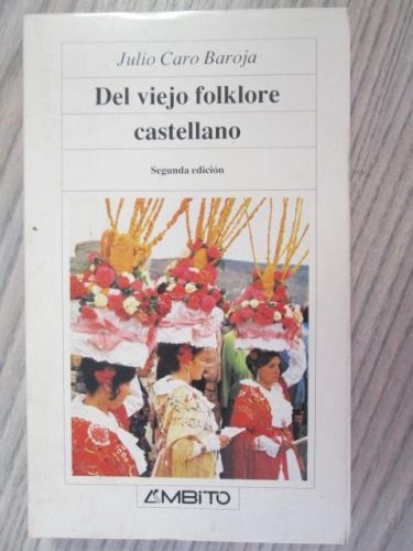 Portada del libro de DEL VIEJO FOLKLORE CASTELLANO