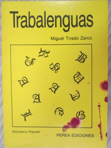 Portada del libro de TRABALENGUAS