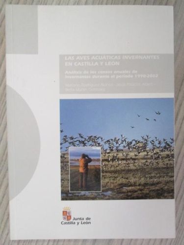 Portada del libro de LAS AVES ACUÁTICAS INVERNANTES EN CASTILLA Y LEÓN
