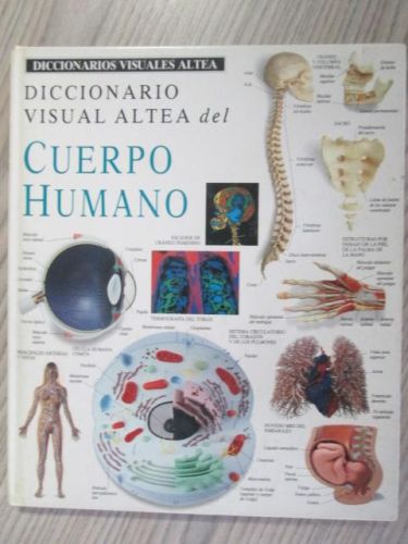 Portada del libro de DICCIONARIOS VISUALES ALTEA DEL CUERPO HUMANO
