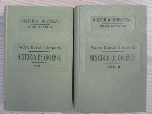 Portada del libro de HISTORIA DE LA ANTIGÜEDAD. HISTORIA DE ORIENTE. (2 VOLÚMENTES)