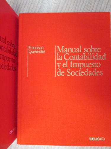 Portada del libro de MANUAL SOBRE LA CONTABILIDAD Y EL IMPUESTO DE SOCIEDADES
