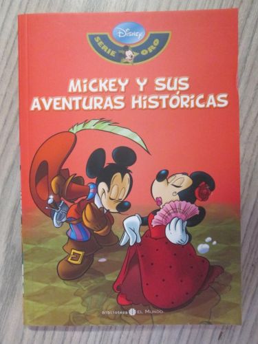 Portada del libro de MICKEY Y SUS AVENTURAS HISTÓRICAS