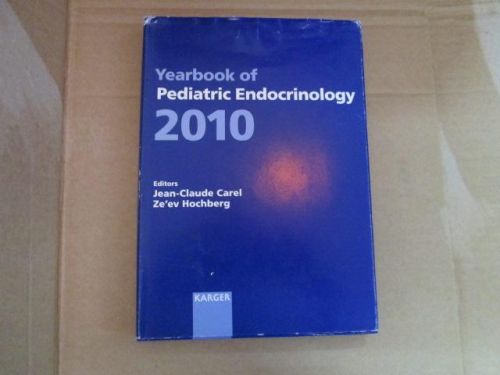 Portada del libro de YEAR ABOOK OF PEDIATRIC ENDOCRINOLOGY 2010