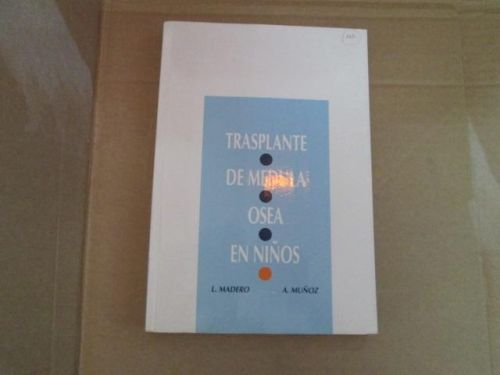 Portada del libro de TRANSPLANTE DE MEDULA OSEA EN NIÑOS