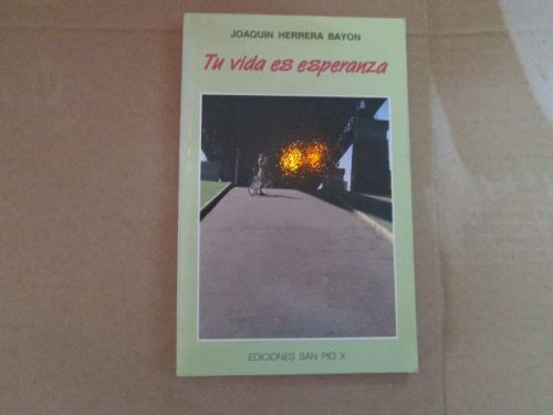 Portada del libro de TU VIDA ES ESPERANZA