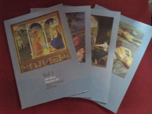 Portada del libro de 100 OBRAS MAESTRAS DEL MUSEO NACIONAL DEL PRADO (4 volúmenes)