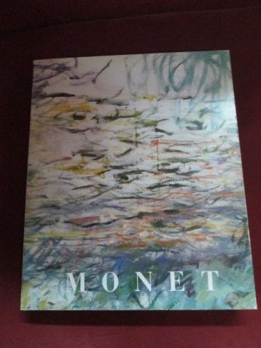 Portada del libro de MONET (Catálogo exposición Madrid 29 de abril a 30 de junio de 1986)