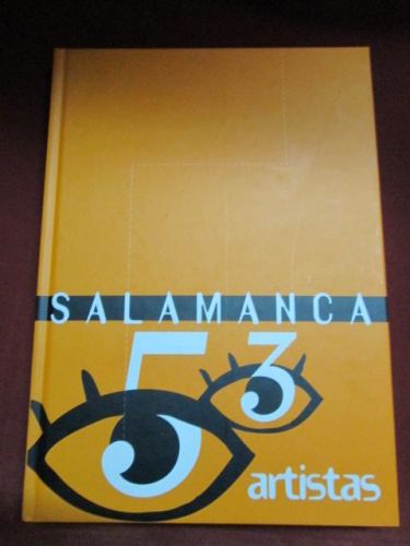 Portada del libro de SALAMANCA 53 AR5TISTAS (serie catálogos nº 75).