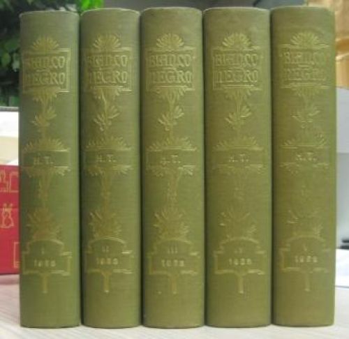 Portada del libro de BLANCO Y NEGRO. 1958. VOL I-V