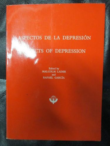 Portada del libro de ASPECTOS DE LA DEPRESIÓN. ASPECTS OF DEPRESSION