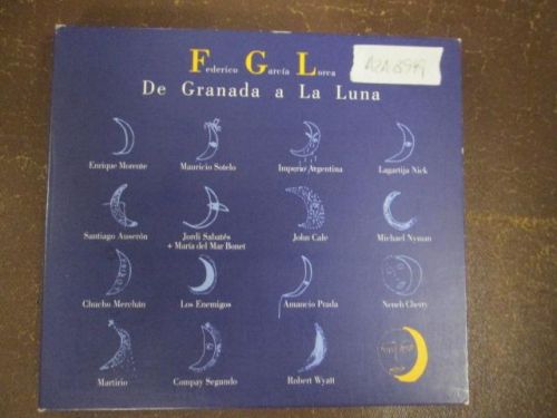 Portada del libro de DE GRANADA A LA LUNA. Federico García Lorca