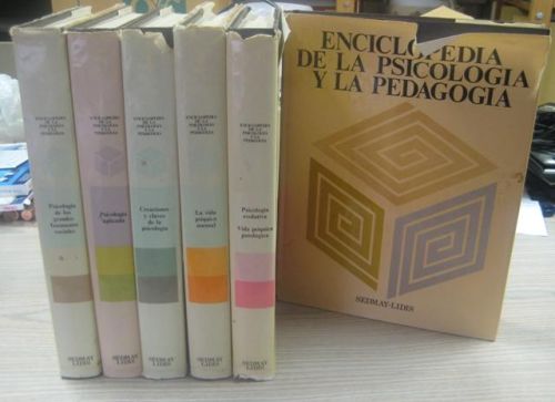 Portada del libro de ENCICLOPEDIA DE LA PSICOLOGIA Y LA PEDAGOGIA VOL I-VI