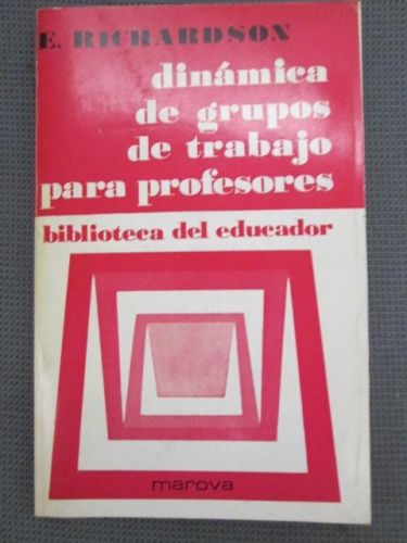 Portada del libro de DINÁMICA DE GRUPOS DE TRABAJO PARA PROFESORES