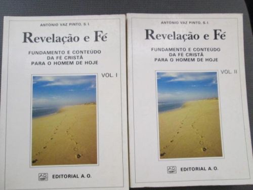 Portada del libro de REVELAÇÃO E FÉ. Fundamento e conteúdo da fé cristã para o homm de hoje. Tomos I y II