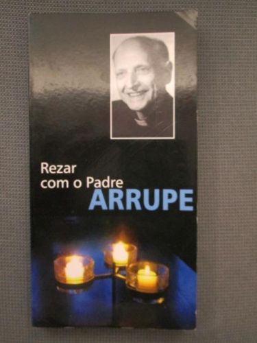 Portada del libro de REZAR COM O PADRE ARRUPE