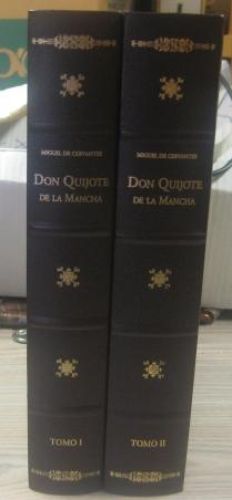 Portada del libro de DON QUIJOTE DE LA MANCHA. 2 TOMOS