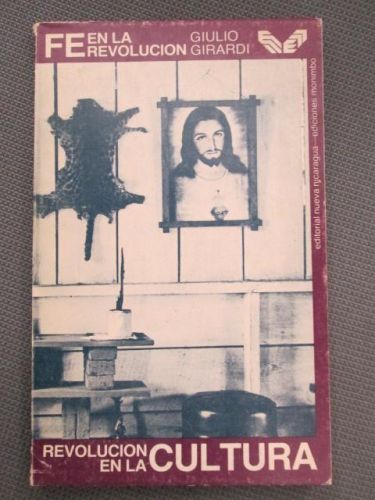 Portada del libro de FE EN LA REVOLUCIÓN, REVOLUCIÓN EN LA CULTURA.