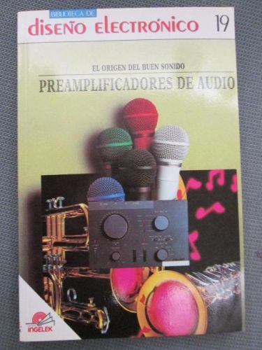 Portada del libro de PREAMPLIFICADORES DE AUDIO. El origen del buen sonido.