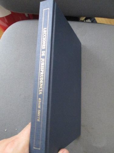 Portada del libro de LECCIONES DE JURISPRUDENCIA