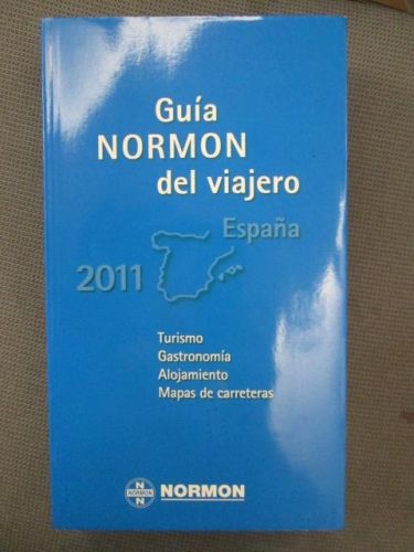 Portada del libro de GUÍA NORMON DEL VIAJERO. Turismo. Gastronomía. Alojamiento. Mapas de Carreteras.