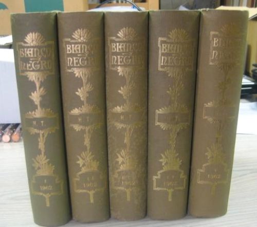 Portada del libro de BLANCO Y NEGRO. 1962. VOL I – V