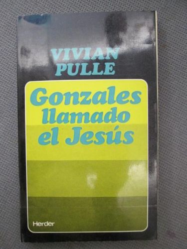 Portada del libro de GONZALES LLAMADO EL JESÚS