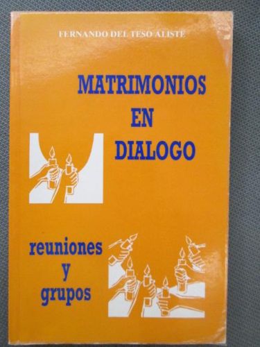 Portada del libro de MATRIMONIOS EN DIÁLOGO. Temas para reuniones y grupos.