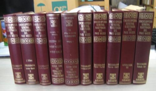 Portada del libro de ENCICLOPEDIA GENERAL ILUSTRADA DEL PAIS VASCO. TOMO 1- 53