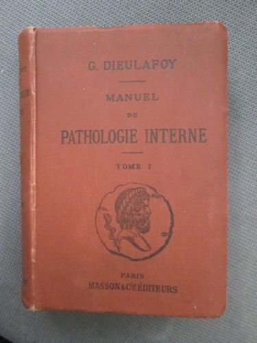 Portada del libro de MANUEL DE PATHOLOGIE INTERNE. TOME I