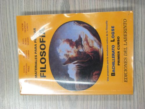 Portada del libro de MATERIALES PARA PENSAR: FILOSOFÍA