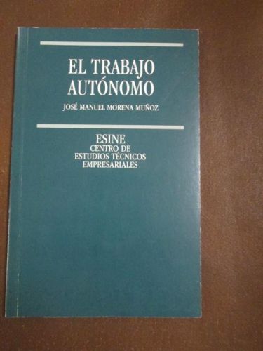 Portada del libro de EL TRABAJO AUTONOMO