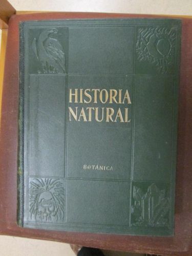 Portada del libro de HISTORIA NATURAL. VIDA DE LOS ANIMALES, DE LAS PLANTAS Y DE LA TIERRA. BOTANICA