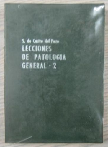 Portada del libro de LECCIONES DE PATOLOGÍA GENERAL 2