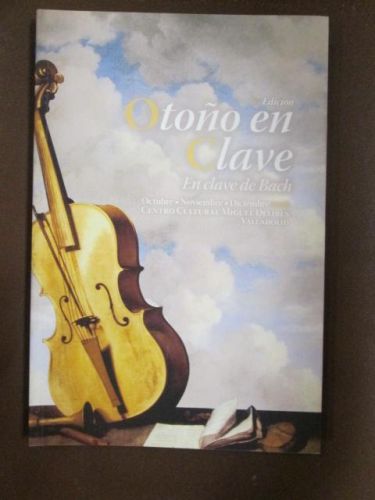 Portada del libro de OTOÑO EN CLAVE. EN CLAVE DE BACH. Octubre/Noviembre/Diciembre 2008