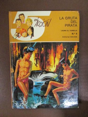 Portada del libro de LA GRUTA DEL PIRATA.