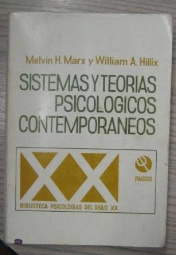 Portada del libro de SISTEMAS Y TEORÍAS PSICOLOGICOS CONTEMPORÁNEOS
