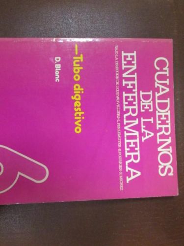 Portada del libro de CUADERNOS DE LA ENFERMERA. TUBO DIGESTIVO.