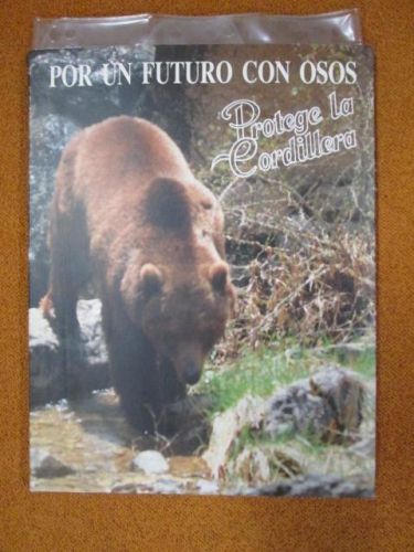 Portada del libro de EL OSO PARDO EN LA CORDILLERA CANTÁBRICA. Campaña “Por un futuro con osos. Protege la cordillera”
