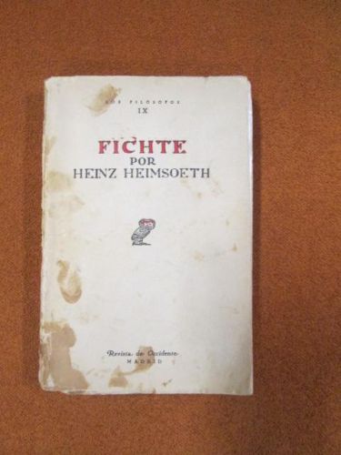 Portada del libro de FICHTE