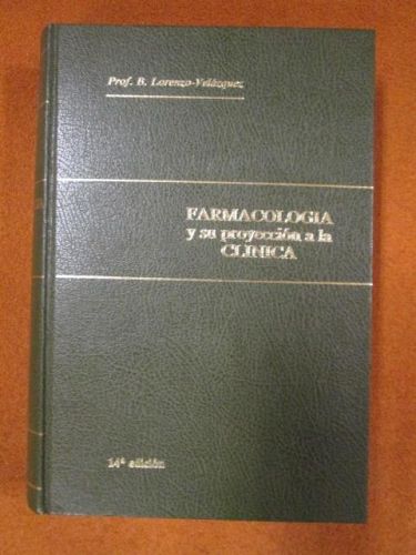 Portada del libro de FARMACOLOGÍA Y SU PROYECCIÓN A LA CLÍNICA