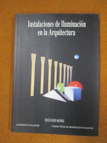 Portada del libro de INSTALACIONES DE ILUMINACIÓN EN LA ARQUITECTURA