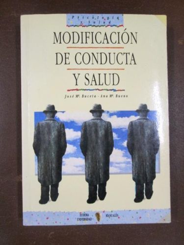 Portada del libro de MODIFICACIÓN DE CONDUCTA Y SALUD