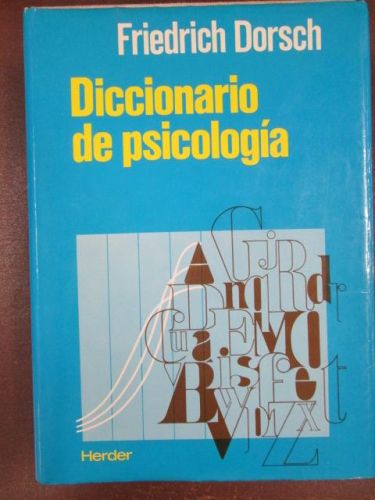 Portada del libro de DICCIONARIO DE PSICOLOGÍA