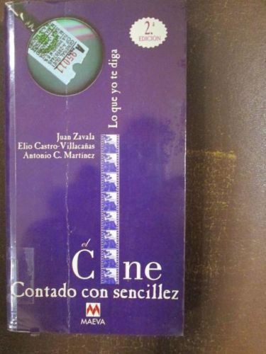 Portada del libro de EL CINE CONTADO CON SENCILLEZ