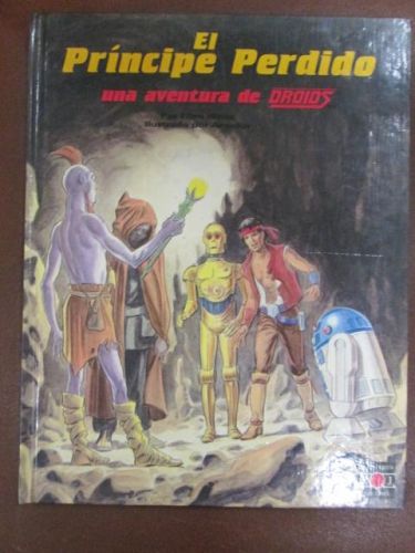Portada del libro de EL PRÍNCIPE PERDIDO. UNA AVENTURA DE DROIDS