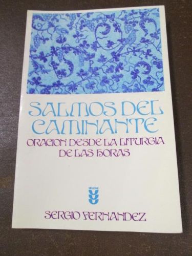 Portada del libro de SALMOS DEL CAMINANTE. Oración desde la liturgia de las horas.