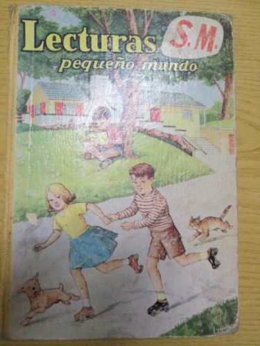 Portada del libro de LECTURAS “PEQUEÑO MUNDO”. Con ejercicios de lenguaje y escritura. Segunda edición.